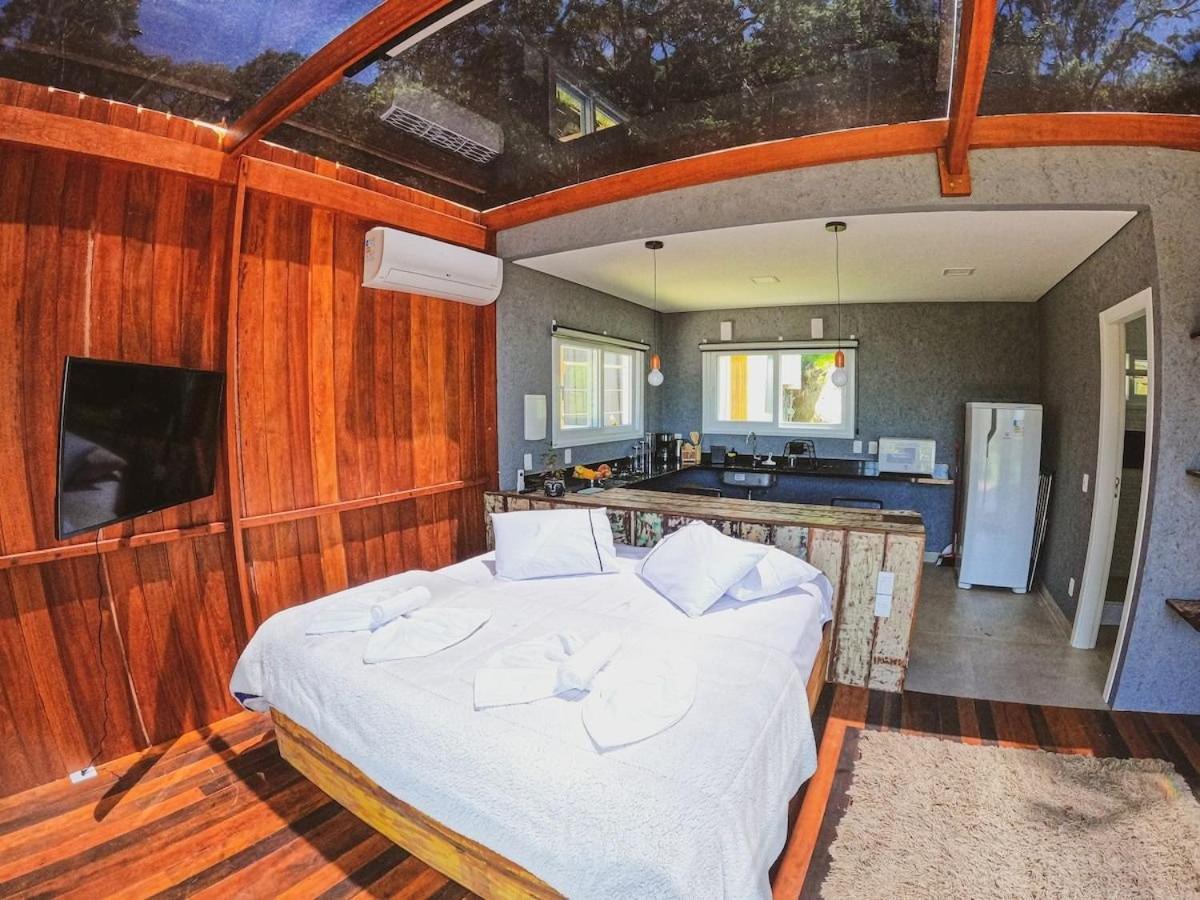 Casa De Vidro Alto Padrao - Hospedar Com Proposito Villa Florianópolis Екстериор снимка
