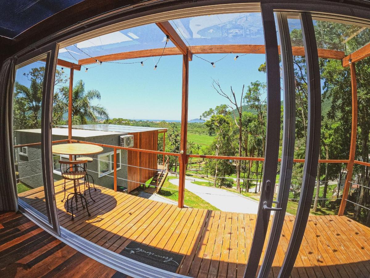 Casa De Vidro Alto Padrao - Hospedar Com Proposito Villa Florianópolis Екстериор снимка